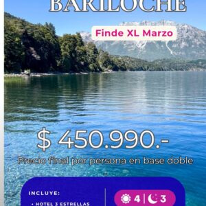 Feriado XL de Marzo en Bariloche
