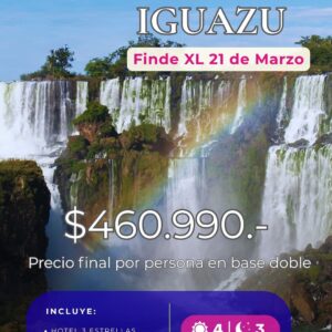 Feriado XL de Marzo en Iguazú